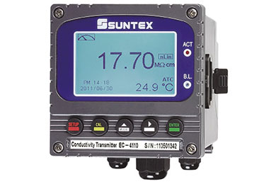 4月26日出售2臺上泰在線電導率EC-4110給杭州佳勁水處理工程